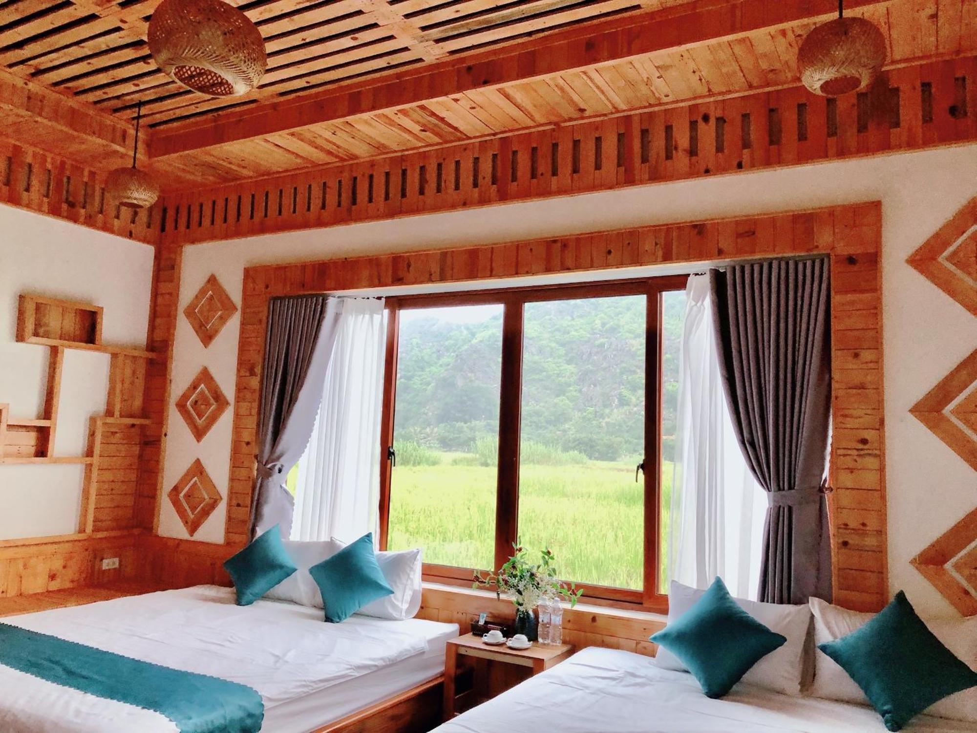 Rosa Garden Hotel นิญบิ่ญ ภายนอก รูปภาพ